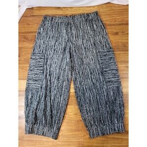 Flutter Made With Love Pull On Barrel Leg Size 1X